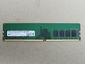 残り4枚☆中古8GBメモリー/Micron CHINA 8GB 1Rx8 PC4-2666V-UA2-11 動作確認未了☆8枚まで送料185円