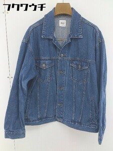 ◇ BROWNY Vintage ブラウニーヴィンテージ 長袖 デニム ジャケット Gジャン サイズM インディゴブルー メンズ