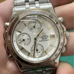 中古ジャンク品　SEIKO クレドール　パシフィーク　18kt ベゼル　クォーツ