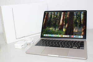 【美品】MacBook Air（M2,2022）256GB/8GB〈MLY13J/A〉⑤