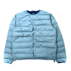 NANGA インナーダウンジャケット M ブルー INNER DOWN JACKET ポリエステル LOFTMAN別注