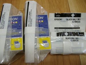 EPSON IC5CL06 IC1BK05 インクカートリッジ 黒2個カラー2個SET