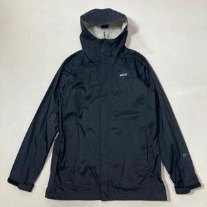 301 Patagonia パタゴニア TORRENTSHELL PARKA メンズM マウンテンパーカー ブラック トレントシェル アウトドア キャンプ 40729AAB