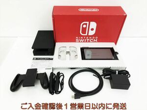 【1円】任天堂 新モデル Nintendo Switch 本体 セット 初期化/動作確認済 ニンテンドースイッチ Joy-Con欠品 L09-031kk/G4