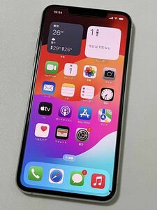 SIMフリー iPhone11 Pro Max 64GB Silver シムフリー アイフォン11 プロマックス シルバー 銀 docomo UQ au本体 SIMロックなし A2218 93％