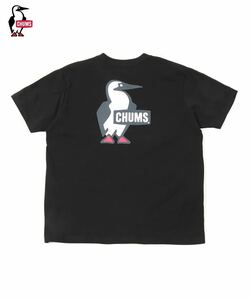 CHUMS Booby Logo T-Shirt Black チャムス ブービー ロゴ Tシャツ（メンズ）ブラック／黒 CH01-2279／XXL／2XL