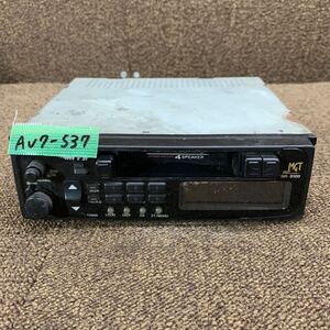 AV7-537 激安 カーステレオ MGT MAGTONE マグトーン NR-5100 70105098 カセット RADIO テープデッキ 通電未確認 ジャンク