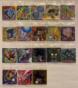 【500円〜】ドラゴンボール 超戦士シール ウエハースZ SR以下 コンプ セット SR DRAGON BALL complete set 