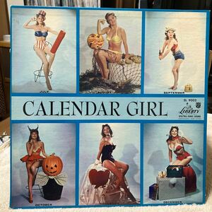 【LP】ジュリー・ロンドン / JULIE LONDON / カレンダー・ガール/ Calendar Girl / US盤 / LIBERTY MONO