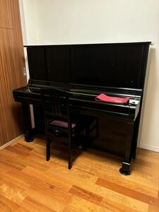 【美品】YAMAHA ヤマハ アップライトピアノ 上位機種 U3A 3本ペダル 鏡面　艶出し黒　ブラック