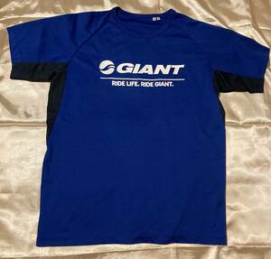 ◆UNIQLO　ユニクロ◆GIANT コラボTシャツ 半袖 青◆XL