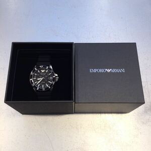 EMPORIO ARMANI エンポリオ アルマーニ Watch 腕時計 アナログ クォーツ ブラック AR60062 2022 674335