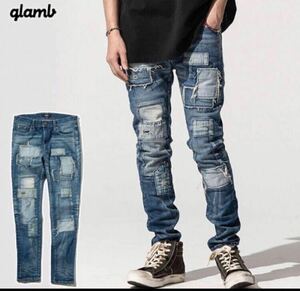 glamb グラム　Unplugged skinny denim/アンプラグドスキニーデニム　サイズL