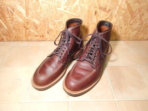 希少 Alden Indy Boot 403 オールデン インディーブーツ 8 1/2 26.5cm おまけ付き ブラウン