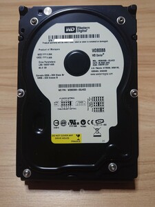 WesternDigital WD800 WD800BB-00JHC0 IDE 動作確認