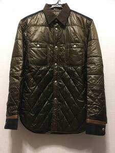 美品　COMME des GARCONS HOMME 中綿シャツ ジャケット コムデギャルソンオム AD2011 WD-B027 S