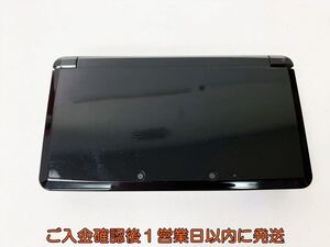 【1円】ニンテンドー3DS 本体 クリアブラック CTR-001 任天堂 初期化/動作確認済 E06-279rm/F3