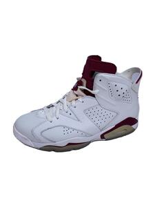 NIKE◆AIR JORDAN 6 RETRO/エアジョーダンレトロ/ホワイト/384664-116/28cm/WHT