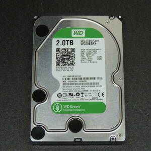 【検品済み/使用0時間】WD 2TB HDD WD20EZRX 管理:B-25