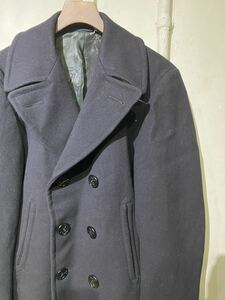 【即決】50s us navy p coat アメリカ軍 usネイビー Pコート ジャケット アウター ミリタリー ヴィンテージ ビンテージ ステンシル 40 美品