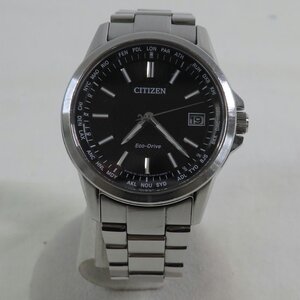 1円【一般中古】CITIZEN シチズン/エコドライブ ソーラー時計/ECO-DRIVE RADIO CONTROLLED/84