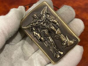 1円 ZIPPO ライター トランスフォーマー ジッポ Zippoオイルライター真鍮製 中古品 喫煙グッズ ジッポー 火花確認済R6570225 ジッポ