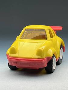 TAKARA/ チョロQ/ A-15/ PORSCHE 930/ ポルシェ930/ テストショット/ DUNLOPタイヤ/ 日本製/ A品番/ レモンイエロー/