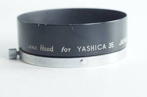 PH5群『キレイ』YASHICA Lens Hood for YASHICA 35 ヤシカ35用 レンジファインダー 内径48mm カブセ式 メタルフード