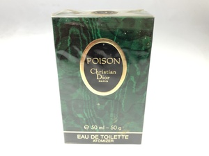 希少　未使用　フィルム未開封　クリスチャン・ディオール　ChristianDior　プアゾン　POISON　オードトワレ　50ml　スプレー　YK-1144