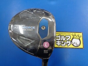 GK豊田▼ 新品219 【値下げ】キャロウェイ ■PARADYM Ai SMOKE MAX FAST■ELDIO40 for Callaway(JP)■L■5Ｗ■19