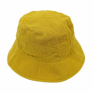 今治タオルの帽子 リバーシブル 表地コットン100％ からし×うぐいす 洗濯し易い UVカット 日本製 コンパクトに畳める オールシーズン