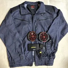 バートル BURTLE 13V バッテリー ファン セット HOOH 空調服