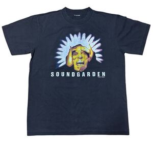 1994 Soundgarden Black Hole Sun Brockum ヴィンテージ Tシャツ 音楽 バンド ロック グランジ オルタナティヴ シングルステッチ