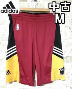 中古 アディダス adidas NBA マイアミ・ヒート バスパン Mサイズ