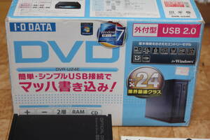 アイ・オー・データ IODATA 外付型DVDドライブ DVR―U24E 中古