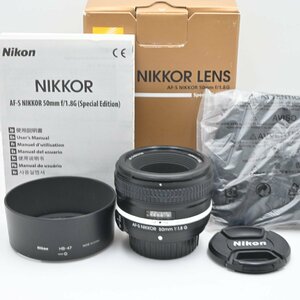 Nikon 単焦点レンズ AF-S NIKKOR 50mm f/1.8G(Special Edition) フルサイズ対応