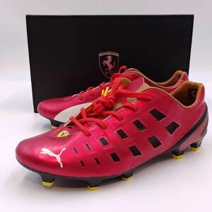 【中古】プーマ サッカースパイク evoSPEED エヴォスピード 1.3 FG F947 LIMITED EDITION 26cm 103321-01 PUMA フェラーリモデル コラボ