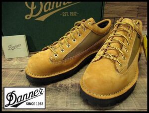 送無 新品 Danner ダナー D121008 FIELD LOW フィールド ロー GORE-TEX ヌバック レザー トレッキング マウンテン ブーツ ウィート 27.5 ④