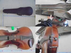 AKa7102◆隼◆MASAKICHI　SUZUKI　鈴木政吉　No.Ｗ３　VIOLIN　鈴木バイオリン　弦楽器　当時物　旧家蔵出骨董初だし