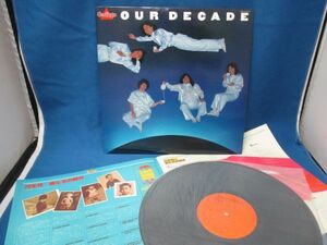 美盤 歌詞カード付き ゴダイゴ/OUR DECADE LP レコード 邦楽 和モノ 和グルーブ アナログ Pops ＃1404