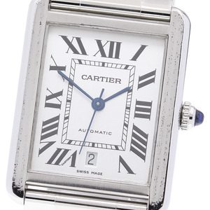 カルティエ CARTIER W5200028 タンクソロ XL デイト 自動巻き メンズ _845761