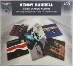 KENNY BURRELL / SEVEN CLASSIC ALBUMS 輸入盤 デジパック仕様 4CDセット！【未開封新品】［ケニー・バレル］