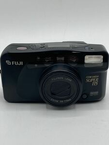 FUJIFILM フジフイルム ZOOM CARDIA SUPER 115 MR 35mmコンパクトフィルムカメラ ブラック 中古品