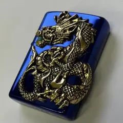 ZIPPO 新品　龍神　縁起物　ターコイズ　限定品　ブルー　ドラゴン　ジッポー