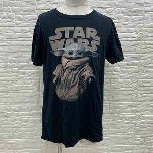 【873】スターウォーズ STAR WARS Tシャツ エイリアン レア 希少 半袖 ロング ブラック ビンテージ フリーサイズ