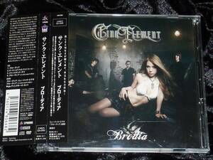 Cinq Element / Brodia = CD+DVD(帯付き,サンク・エレメント,ジャパメタ,嬢メタル)