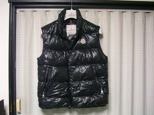 訳アリ！used品 MONCLER モンクレール ダウン ベスト GIDE 黒 0 （TIBET）