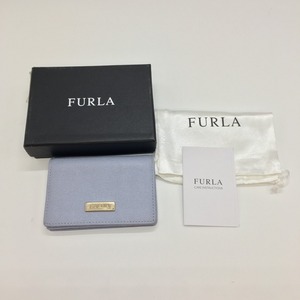 ◎◎ FURLA フルラ 名刺入れ　カードケース 内側に汚れあり やや傷や汚れあり