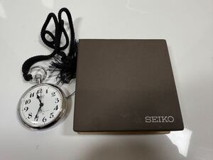 SEIKO セイコー Precision 懐中時計 6310-0020 T 稼働品 Second setting 