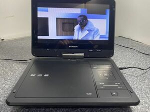 10型★BLUEDOT BDP-1030K ポータブルDVDプレーヤー